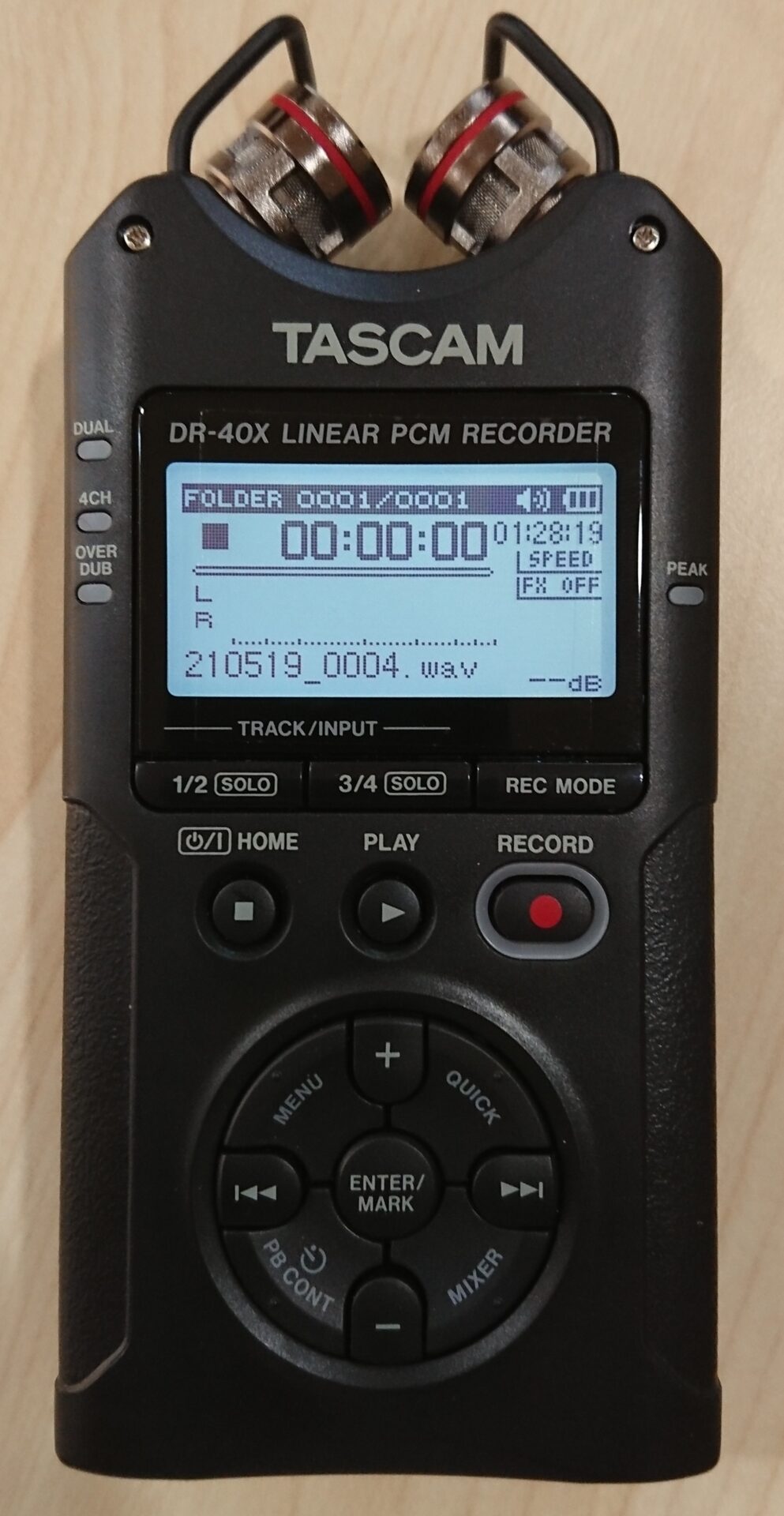 おすすめPCMレコーダー TASCAM DR-40X【臨場感溢れる高音質！】 - oh! dtm